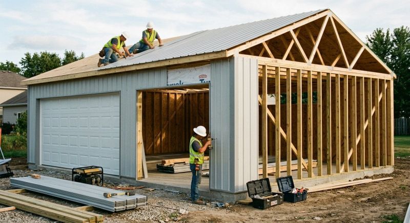 Detached Garage Construction in Las Vegas, NV