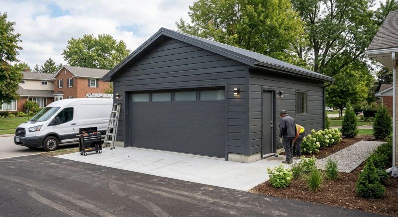 Four Car Garage Installation in South Houston, TX