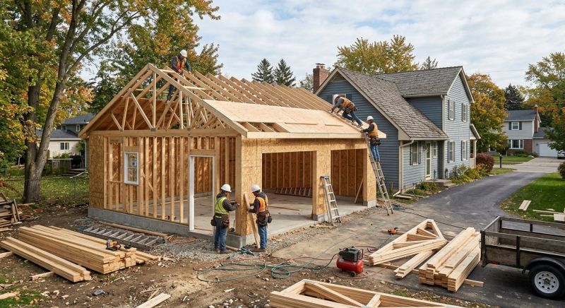 Garage Addition Installation in Charleston, SC