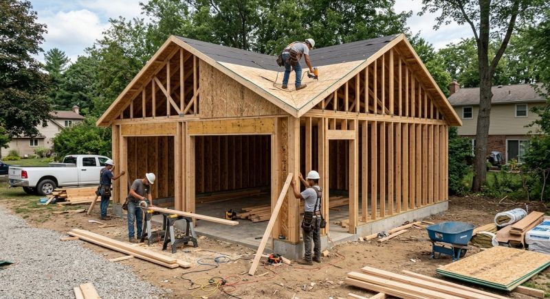 Garage Construction in Pearland, TX
