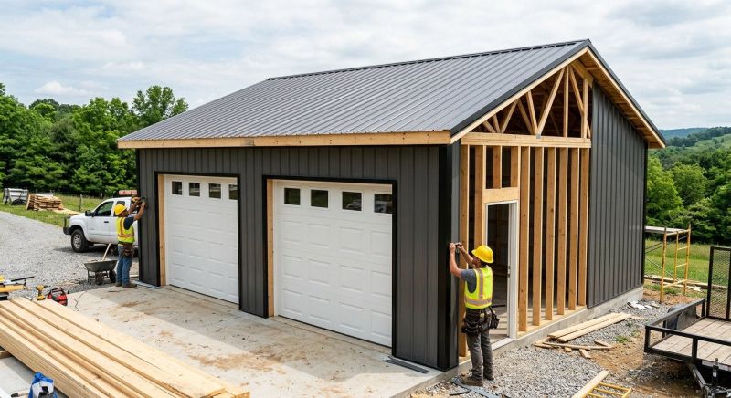 Storage Garage Construction in Houston, TX
